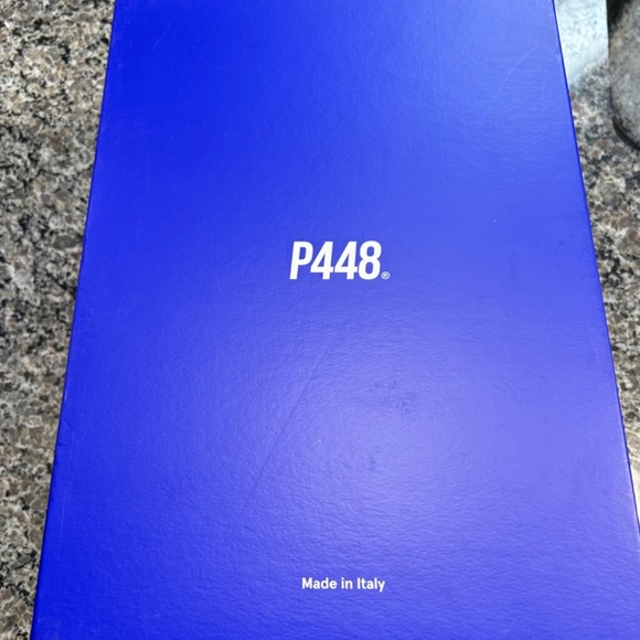 P448 Luke Chunky Sneakers Snakeskin Heel Shabby Gray EU39 - Picture 5 of 6